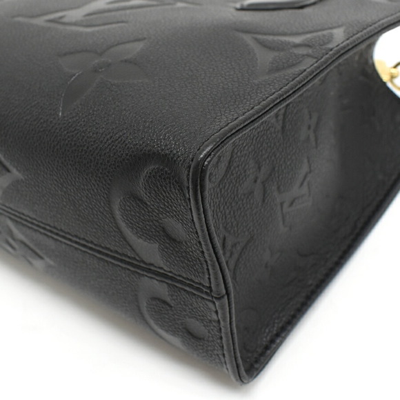 Louis Vuitton On the Go Bag Monogram Empreinte Leather Black - Picture 5 of 9
